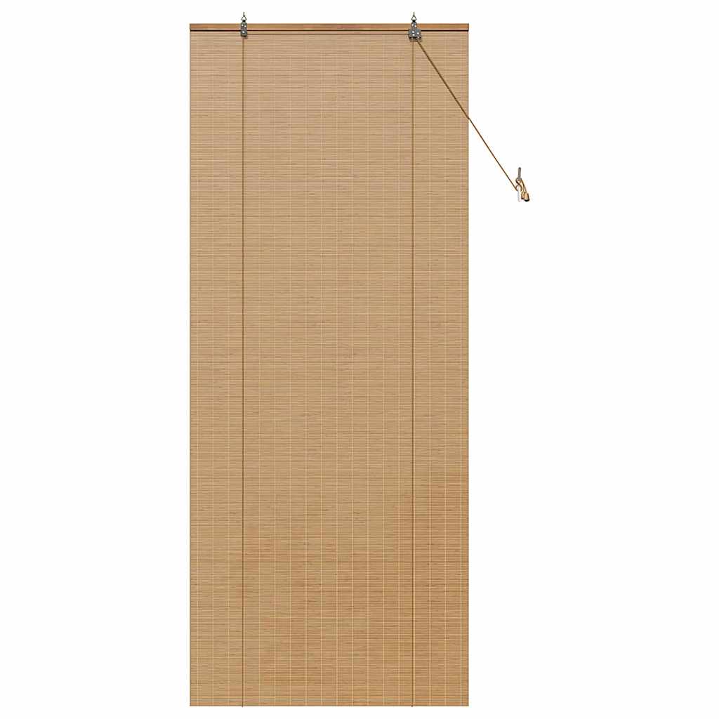 Window Blinds & Shades Other Manual Light Brown Bamboo